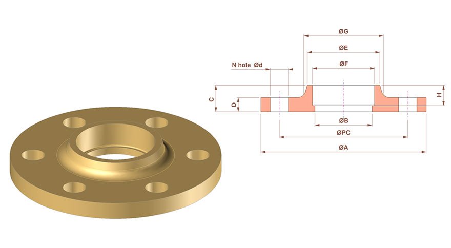 CuNi Blind Flange